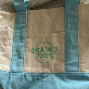 Blue and Cream Mini Bag